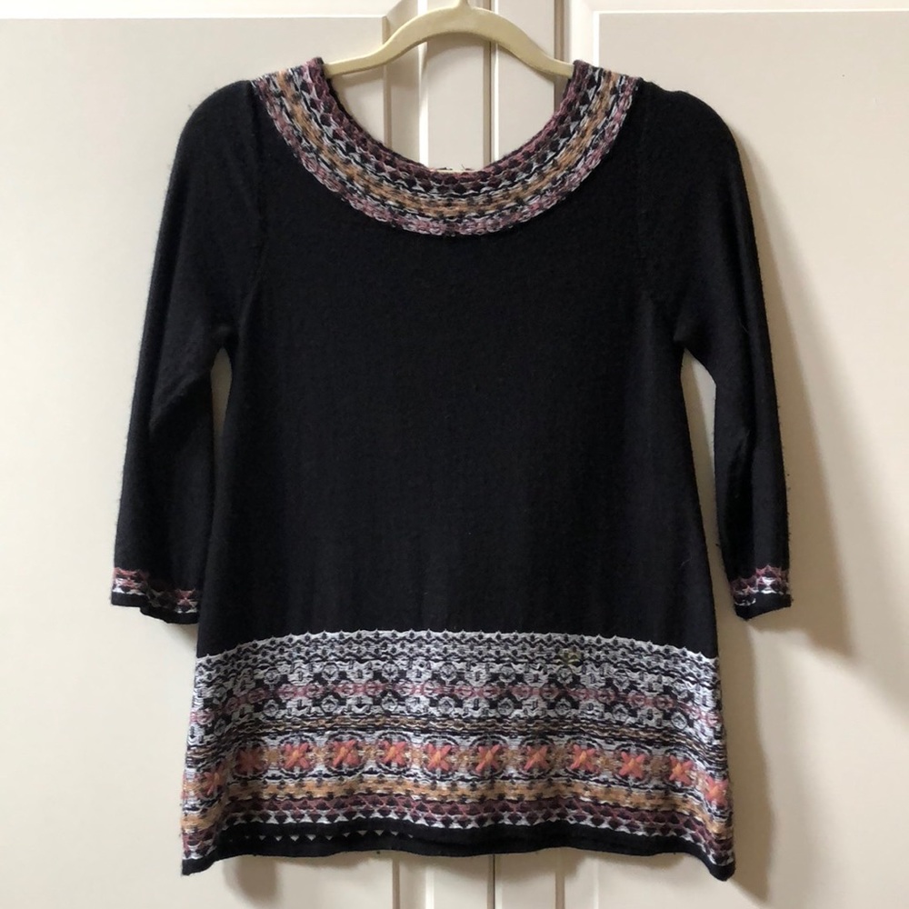 Anthropologie sleeping on snow sweater sz S 🎄